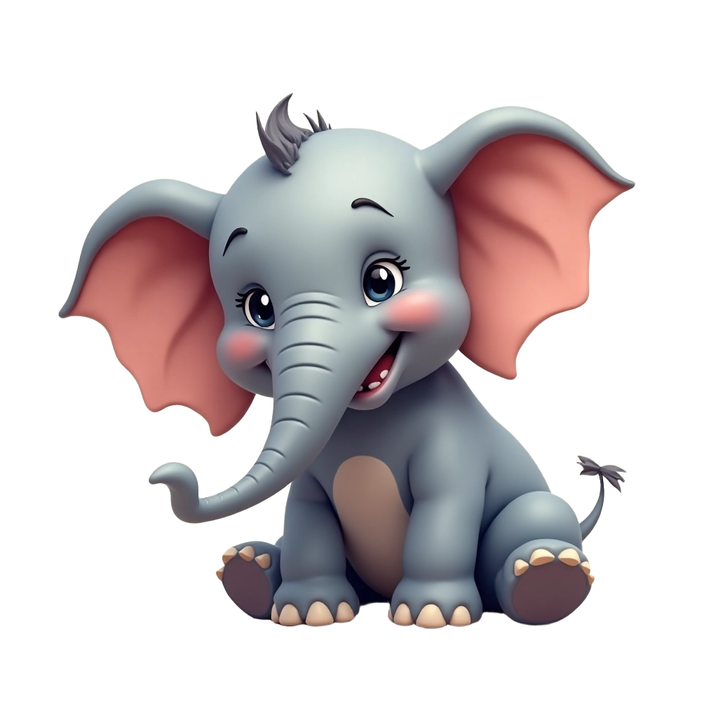 Cute Baby Elephant